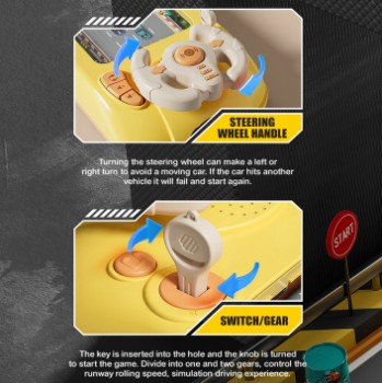 ГОНОЧНАЯ ИГРА ИНТЕРАКТИВНЫЙ ГОВОРЯЩИЙ СИМУЛЯТОР ВОЖДЕНИЯ НА РУЛЕ