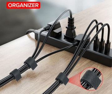 ОРГАНАЙЗЕР ЛЕНТА-ВЕЛКРО ДЕРЖАТЕЛЬ КАБЕЛЯ 5 м