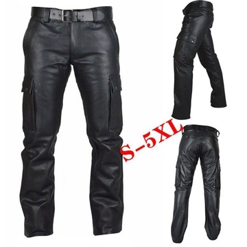 Spring Fashion Men's Fashion Rock Style PU Leather