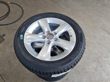 4x Koła Aluminiowe Corsa D E 6x16 5x110 195/55R16 Hankook Winter evo2