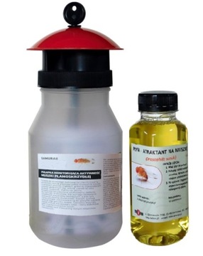 SAMURAII Pułapka na Drosophila Suzuki + płyn 250ml