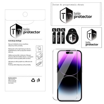 ЗАКАЛЕННОЕ СТЕКЛО TeleProtector ПРЕМИУМ СТЕКЛО для iPhone 15 PRO