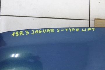 JAGUAR S-TYPE FACELIFT 02R- KAPOTA KRYT MOTORU + ZNAK