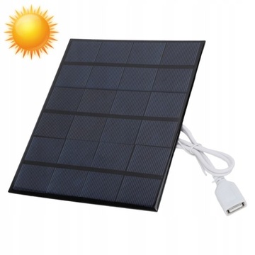 Солнечная панель SOLAR USB зарядное устройство 3,5 Вт 6 В