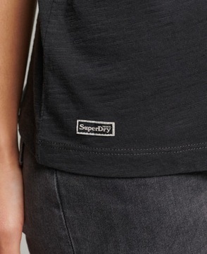 SUPERDRY CZARNY PRĄŻKOWANY TOP (36)