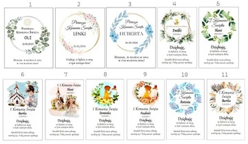 Элегантное благодарственное письмо для гостей ПЕРСОНАЛИЗАЦИЯ ПРИЧАСТИЯ ANGEL FOW