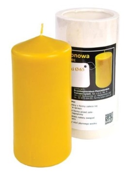 Forma silikonowa - słupek gładki ?65 - wys. 13,5cm