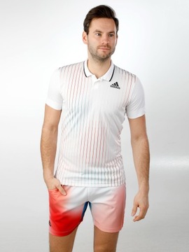 adidas Melbourne Freelift Men Tennis Polo Shirt męska koszulka tenisowa - S
