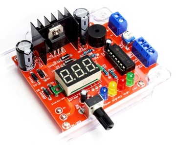 Стабилизированный лабораторный источник питания LM317 KIT DIY