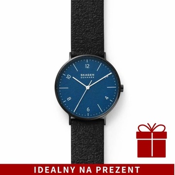 Czarny Skagen SKW6727 Aaren Naturals z paskiem