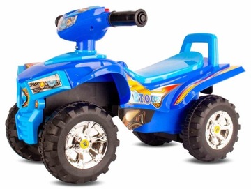 Jeździk dla dziecka na roczek Quad niebieski