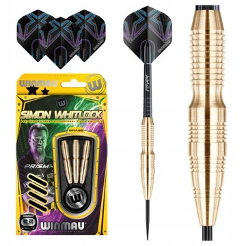 Rzutki Lotki Dart Winmau WHITLOCK BRASS Steel 22g