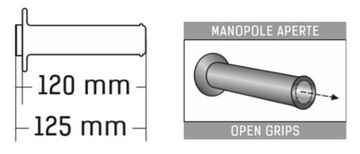 УНИВЕРСАЛЬНЫЕ ПЕРЕКЛЮЧАТЕЛИ DOMINO GRIPES - МЯГКИЕ - ЦВЕТА