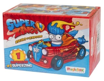 SUPER ZINGS SERIA 1 POWER FLASH CZERWONY