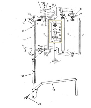 Полностью сварная ручка TEKLA OZ5000 OZ7500.