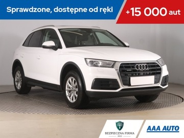 Audi Q5 II SUV 2.0 TFSI 252KM 2018 Audi Q5 2.0 TFSI, Salon Polska, Serwis ASO, 4X4