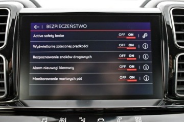 Citroen C5 Aircross SUV 1.2 PureTech 130KM 2020 Citroen C5 Aircross Bezwypadkowy / Salon Polska /, zdjęcie 21