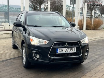 Mitsubishi ASX I SUV Facelifting 1.8 150KM 2014 Mitsubishi ASX 1.8 Diesel180KM Panorama Navi Kamera Maly przebieg, zdjęcie 4