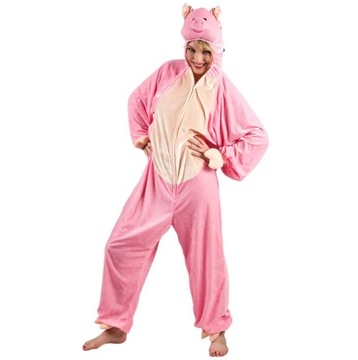 Розовая свинья костюма для свиньи - L Животные ферма