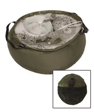 Składana miska na wodę 10L OLIVE