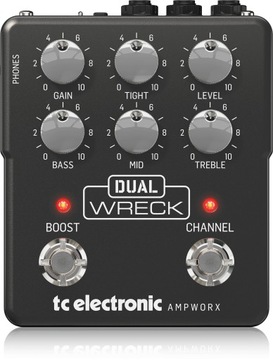 Dual Wreck Preamp Przedwzmacniacz Gitarowy TC Electronic