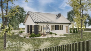 Projekt domu Pióro Architekci-21 Wersja podstawowa