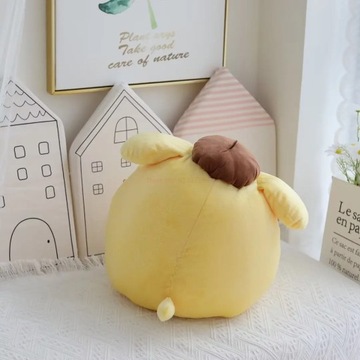 Sanrio Pompompurin Мягкие плюшевые игрушки Очаровательная подушка в подарок