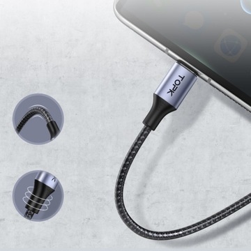Kabel USB typ C - Apple Lightning iPhone 20W 2m