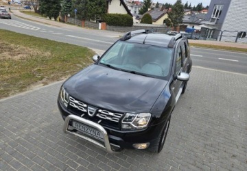Dacia Duster I SUV Facelifting 1.2 TCe 125KM 2014 Dacia Duster LIFT Czujniki Parkowania Nawigacja Skora 1-Wlasciciel 1.2, zdjęcie 30