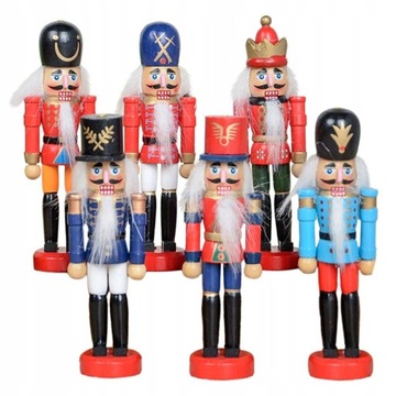 Artysta zbierz 6 sztuk drewnianej lalek z