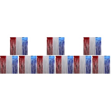 Фольгированные шторы Белый домашний декор Красное окно