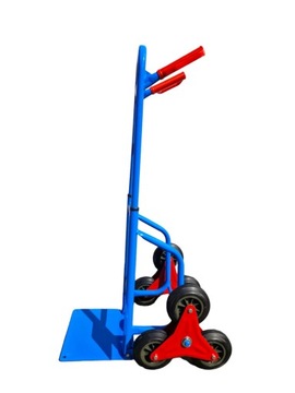 Лестничная тележка 200 кг транспортная фрезерная 6-колесный грузовой транспортер