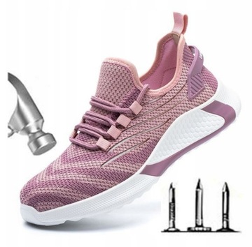 Buty Robocze Ochronne BHP Sportowe Półbuty LEKKIE