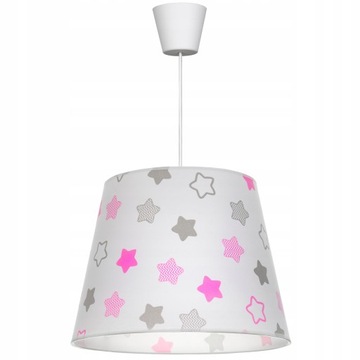 LAMPA SUFITOWA WISZĄCA ŻYRANDOL DZIECIĘCY DO POKOJU SYPIALNI ABAŻUR