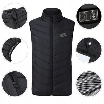 USB-жилет с подогревом, жилет с подогревом М