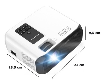 Projektor LED Zenwire E500S biały