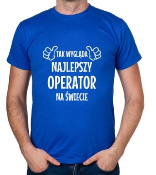 koszulka NAJLEPSZY OPERATOR prezent