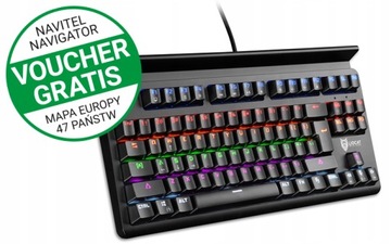 Klawiatura gamingowa Liocat KX 365 CM + GRATIS