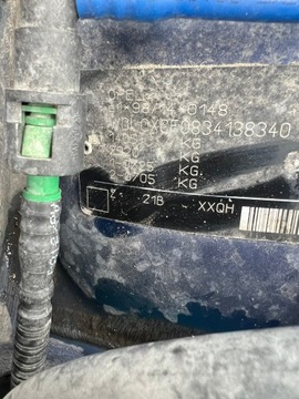 KAPOTA KRYT MOTORU OPEL CORSA C Z21B