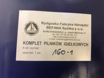НАБОР НАПИЛЬНИКОВ RPJ8 160/801 /KI081600000220/