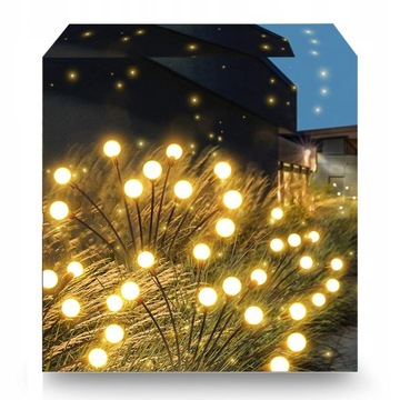 4x LAMPA SOLARNA LED SWING OGRODOWA KULECZKI