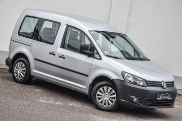 Volkswagen Caddy III Kombi Facelifting 1.6 TDI 75KM 2015 Volkswagen Caddy VW CADDY 1.6 TDI 5-MIEJSC Czujniki Parkowania HAK Gwaranc, zdjęcie 1