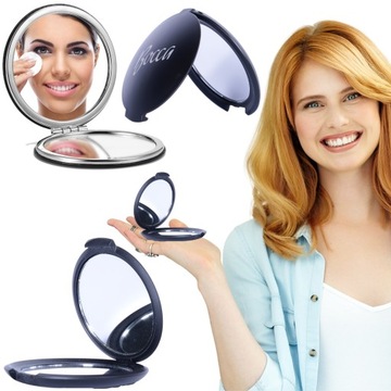 LUSTERKO 3X POWIĘKSZAJĄCE SKŁADANE PODWÓJNE 7,5CM