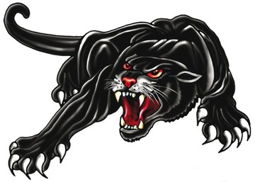 Naklejka UV Avisa Auto Tattoo PANTERA