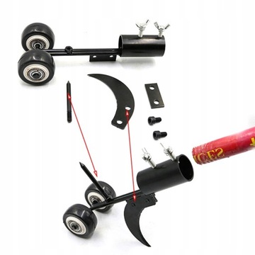 Переносная прополка травы с кубиком 2-в-1.