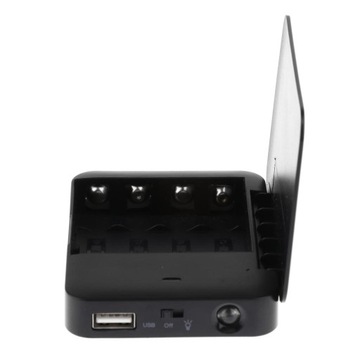 2X Uniwersalna ładowarka podróżna USB na baterie 4x AA