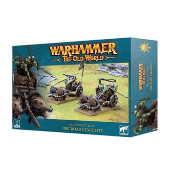 WARHAMMER - THE OLD WORLD ORC & GOBLIN TRIBES: ORC BOAR CHARIOTS