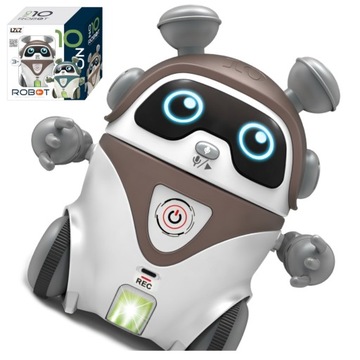 ROBOT INTERAKTYWNY INTELIGENTNY TAŃCZY MÓWI ŚPIEWA NAGRYWA UCZY ANGIELSKIEG