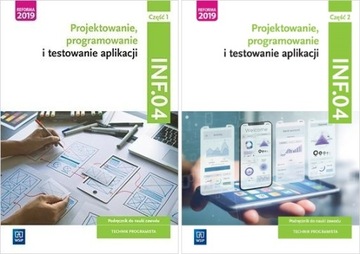 INF.04 CZĘŚĆ 1-2 PODRĘCZNIKI TECHNIK PROGRAMISTA