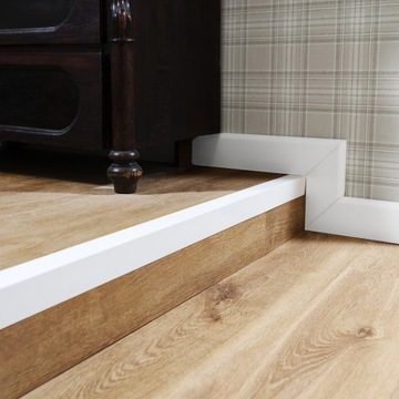 Уголок ПВХ жесткий, профиль угловой декоративный, 30х30, темно-серый, 2 м